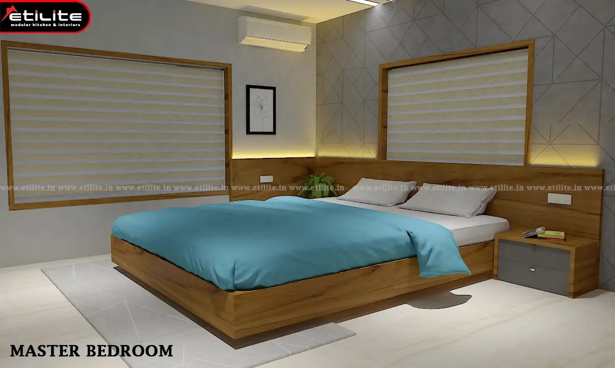 interior designers  kollam-bedroom